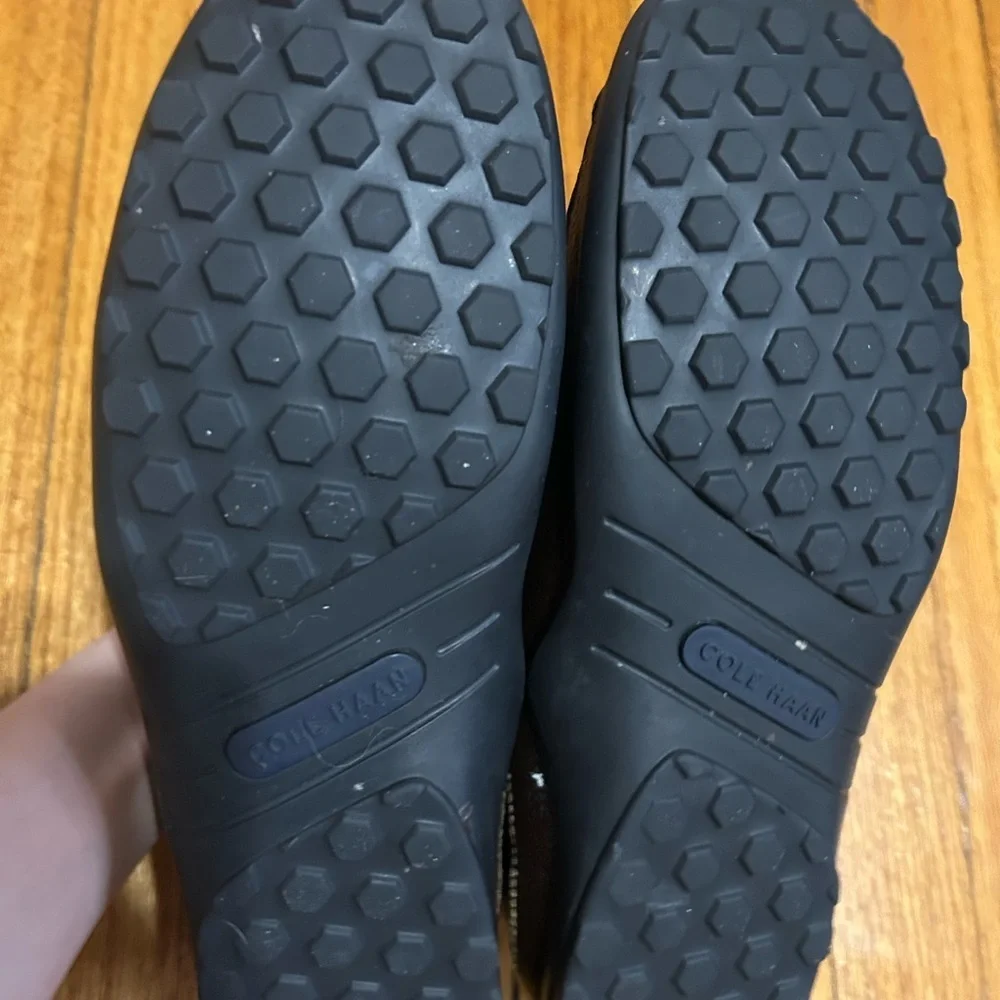Cole Haan Men's Shoes Brown Tucker Venetian Leather Slip On Size 11.5 M